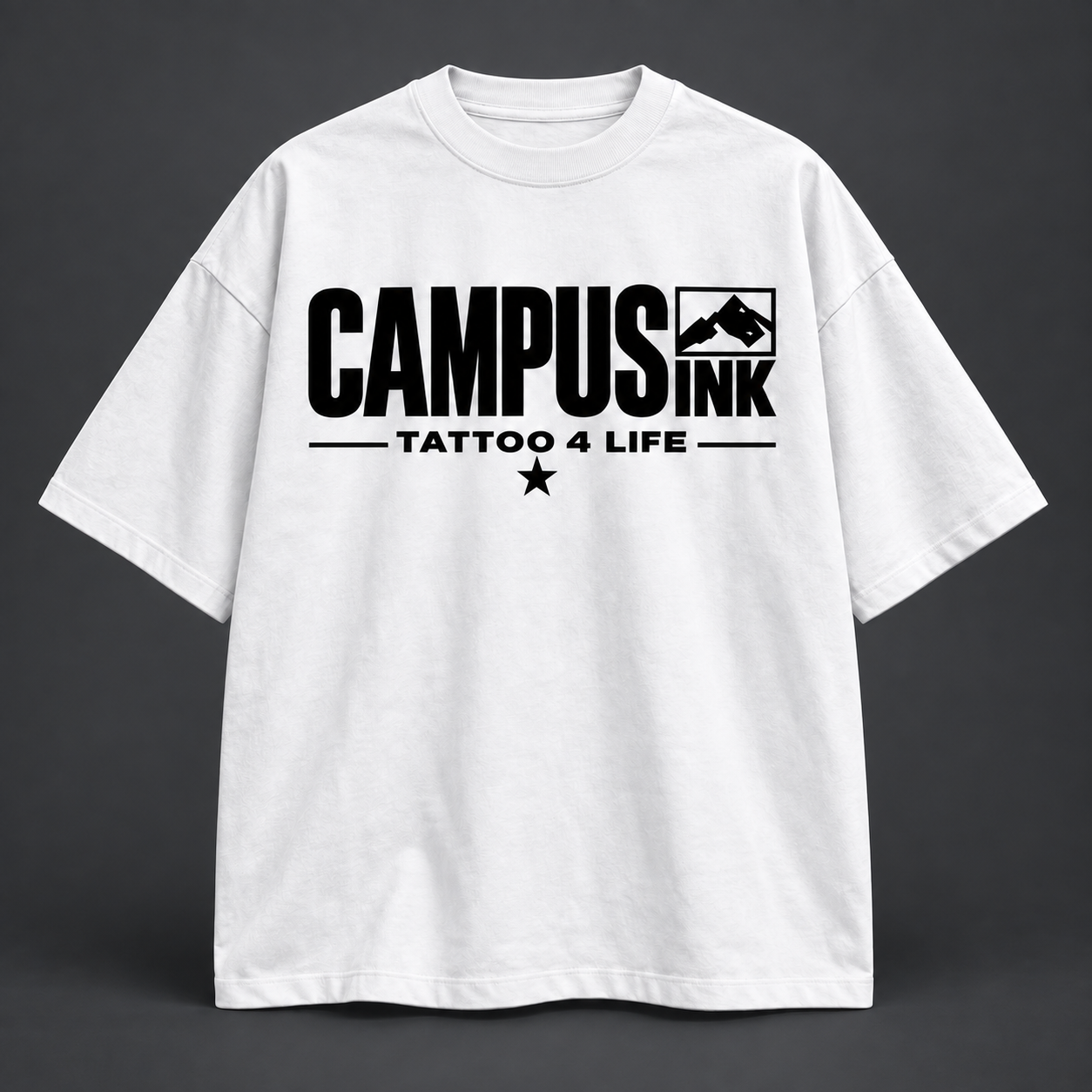 Vorschau Campus Ink Merch-Shirt in Weiß